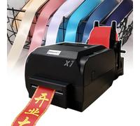 pealiritansemen Macchina da stampa digitale a nastro satinato, larghezza di stampa 25-108mm/12-50mm/12-20mm, supporta oltre 50 lingue, per minimarket, azienda nuziale, per nastri, stelle filanti,