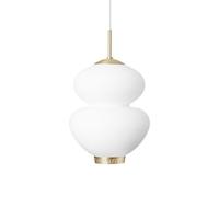 PEANUT 250 Lampadario Opale/ Ottone