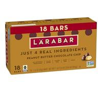 Peanut Butter Chocolate Chip, Gluten Free Fruit & Nut Bar, 18 Ct