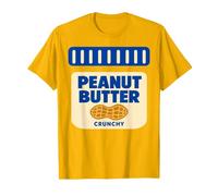 Peanut Butter Halloween Costume Funny Easy Outfit Maglietta