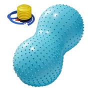Peanut Exercise Ball - 17.7in Yoga | Pilates Balance, Includes Pump, PVC