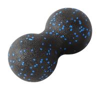 Peanut Massage Ball - Doppia sfera massaggiante / Peanut Ball / Double Lacrosse Balls per il sollievo profondo dei punti trigger del tessuto - Sfere da massaggio per collo, schiena, gambe, fitness