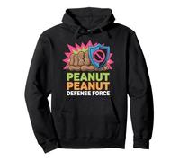 Peanut Peanut Defense Force - Design per la consapevolezza delle allergie Felpa con Cappuccio