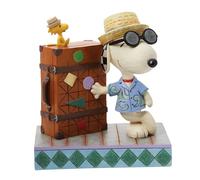 Peanuts by Jim Shore - Statuetta Snoopy e Woodstock in vacanza