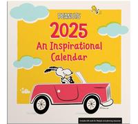 Peanuts: calendario da parete motivazionale 2025