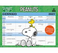 Calendari Charles M. Schulz - Peanuts. Calendario Della Famiglia 2027