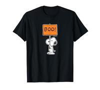 Peanuts - Cartello Snoopy Boo di Halloween Maglietta