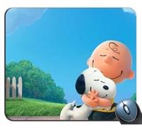 Peanuts Charlie Brown and Snoopy V2 mouse pad