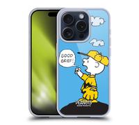 PEANUTS CHARLIE BROWN CUSTODIA COVER MORBIDA IN GEL PER APPLE iPHONE TELEFONI