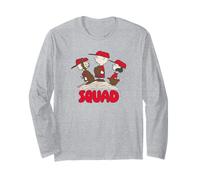 Peanuts Charlie Brown Lucy Sally, amici della squadra di baseball retrò Maglia a Manica