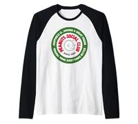 Peanuts Charlie Brown Social Club Felicità Amici Classici Maglia con Maniche Raglan
