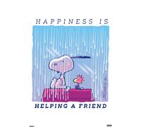 PEANUTS: Comfort E Sicurezza - La Felicità È Poster - 22x34 - 26446