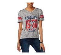 Peanuts Donna All-American T-Shirt,Grigio,Adolescenti,x-Small