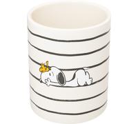 Grupo Erik: Portapenne Crema Snoopy | Porta Penne Snoopy in ceramica 10,5 x 8,5 cm, Portapenne da scrivania Snoopy, Portapenne bambina, Snoopy Peanuts Gadget, Snoopy gadget ufficio