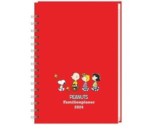 Peanuts Familienplaner-Buch A5 2024