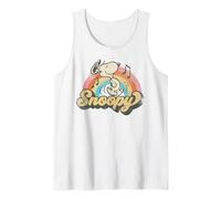 Peanuts Groovy Vibes Snoopy Music Retro Anni '60 Vintage Festival Canotta