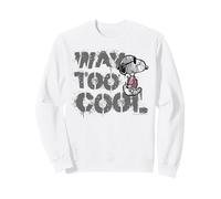 Peanuts Joe Cool Snoopy Way Too Graffiti Art Urban Felpa