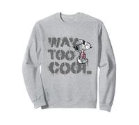 Peanuts Joe Cool Snoopy Way Too Graffiti Art Urban Felpa