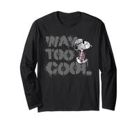 Peanuts Joe Cool Snoopy Way Too Graffiti - Stencil per Arte Urbana Maglia a Manica
