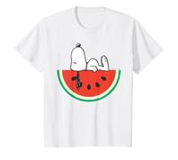 Peanuts Kids Snoopy Fresh Melon Lazy Summer Classic Holiday Maglietta