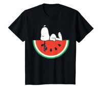 Peanuts Kids Snoopy Fresh Melon Lazy Summer Holiday Classic Maglietta