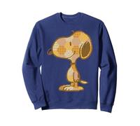 Peanuts - Motivo patchwork Snoopy Felpa