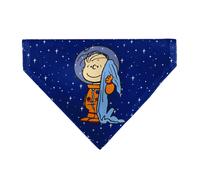Peanuts Pet Bandana Peanuts Astronaut Linus Security Blanket Space Pose Blue Sli