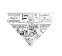 Peanuts Pet Bandana Peanuts Good Ol Charlie Brown Comic Scene Blocks White Black