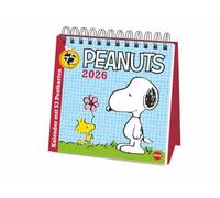 Peanuts Premium-Postkartenkalender 2026: Kultiger Tischkalender mit 53 Postkarten von Snoopy, Charlie Brown und Co. Kalender zum Aufstellen mit Postkarten zum Sammeln oder Verschicken.