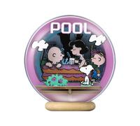 Peanuts Puremind Model Kit In Legno Theater Globe Cool Pool Pantasy
