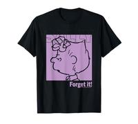 Peanuts Sally Forget It Bad Attitude Cattivo Umore Amico Classico Maglietta