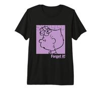 Peanuts Sally Forget It Bad Attitude Cattivo Umore Amico Classico Maglietta Premium