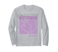 Peanuts Sally Forget It Bad Attitude Cattivo Umore Classico Amico Maglia a Manica