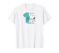 Peanuts - Snoopy 1 ° compleanno festa Maglietta