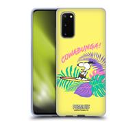 PEANUTS SNOOPY ALOHA DISCO CUSTODIA COVER MORBIDA IN GEL PER SAMSUNG TELEFONI 1