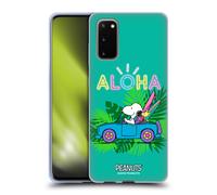 PEANUTS SNOOPY ALOHA DISCO CUSTODIA COVER MORBIDA IN GEL PER SAMSUNG TELEFONI 1