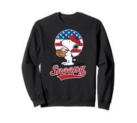 Peanuts - Snoopy Americana Baseball Felpa