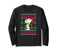 Peanuts - Snoopy And Woodstock - Maglione Look Maglia a Manica