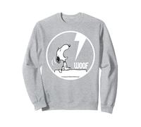 Peanuts Snoopy Barking Dog House WOOF Forte Classico Amico Felpa