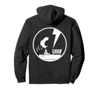 Peanuts Snoopy Barking Dog House WOOF Forte Classico Amico Felpa con Cappuccio