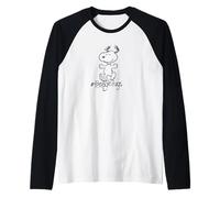 Peanuts - Snoopy Beagle Hugs Maglia con Maniche Raglan