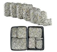 Peanuts Snoopy Beauty - Set di 7 cubi da viaggio morbidi per riporre oggetti (prodotto con licenza ufficiale) di Franco Collectibles