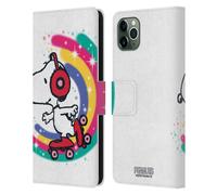 PEANUTS SNOOPY BOARDWALK AIRBRUSH CUSTODIA COVER A PORTAFOGLIO PER APPLE iPHONE