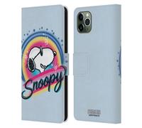 PEANUTS SNOOPY BOARDWALK AIRBRUSH CUSTODIA COVER A PORTAFOGLIO PER APPLE iPHONE