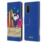 PEANUTS SNOOPY BOARDWALK AIRBRUSH CUSTODIA COVER A PORTAFOGLIO PER SAMSUNG 1