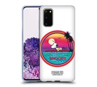 PEANUTS SNOOPY BOARDWALK AIRBRUSH CUSTODIA COVER MORBIDA IN GEL PER SAMSUNG 1