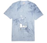 Peanuts Snoopy - Casetta per Cani con Cielo Notturno e Stella sognatrice Comfort Colors Adult Heavyweight T-Shirt