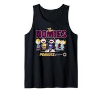 Peanuts Snoopy Charlie Brown Amici Homies Club 50s Retro Canotta