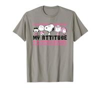Peanuts - Snoopy Charlie Brown Attitude Maglietta