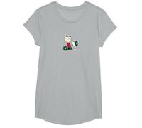 Peanuts - Snoopy Charlie Brown Corona Maglietta, Ragazze, Grigio Melange, S